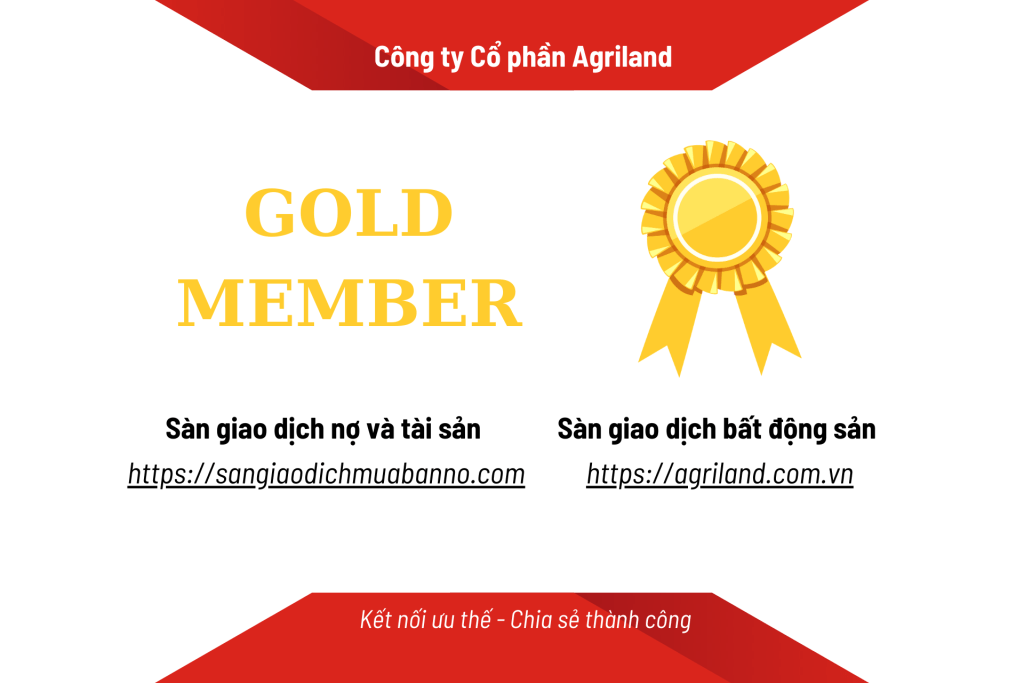 Thành viên GOLD - Sàn giao dịch mua bán nợ Agriland