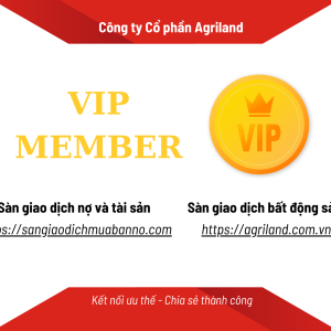 Thành viên VIP - Sàn giao dịch mua bán nợ Agriland
